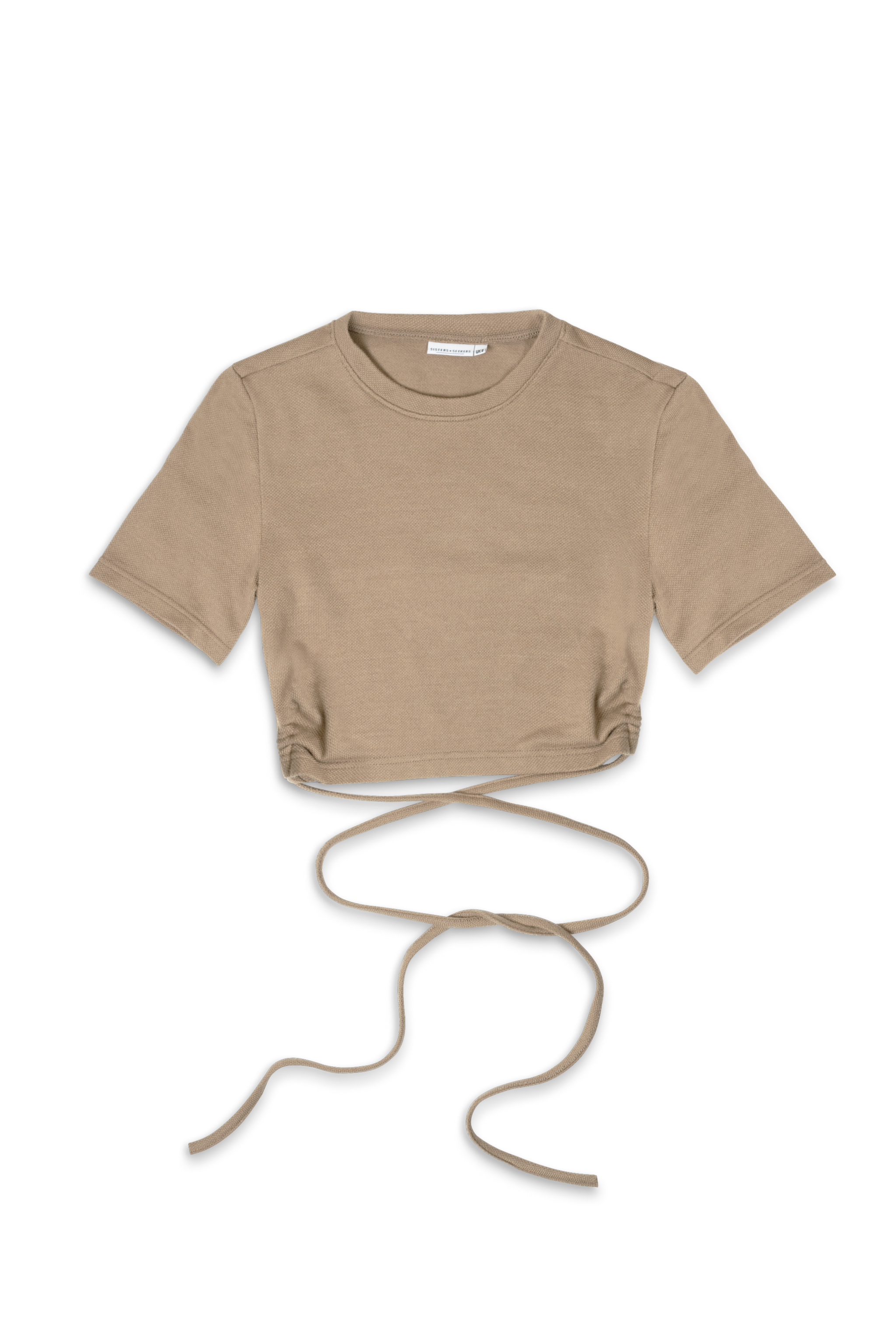 COOP Tie Crop in Golden